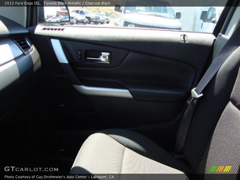 Tuxedo Black Metallic / Charcoal Black 2013 Ford Edge SEL