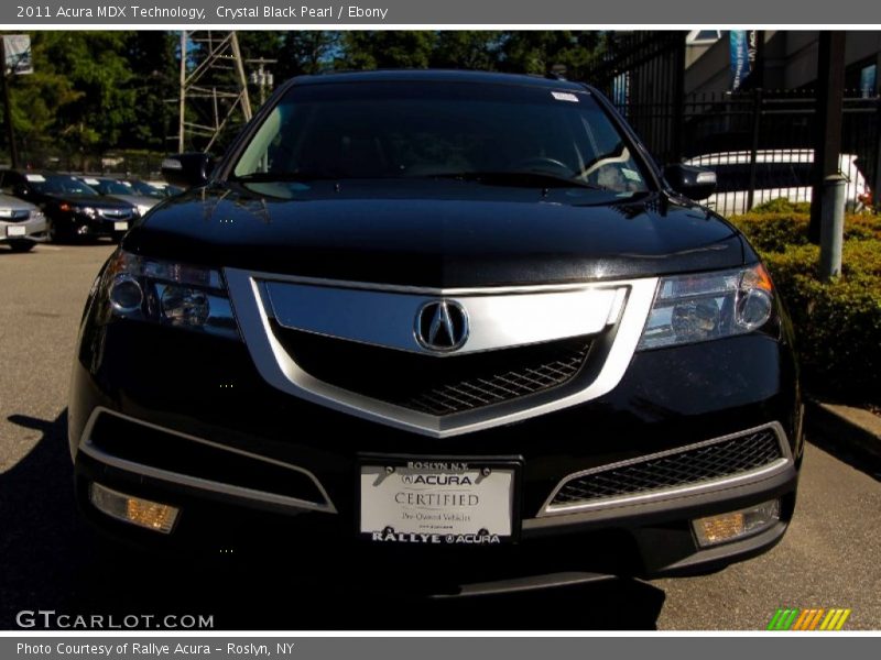 Crystal Black Pearl / Ebony 2011 Acura MDX Technology