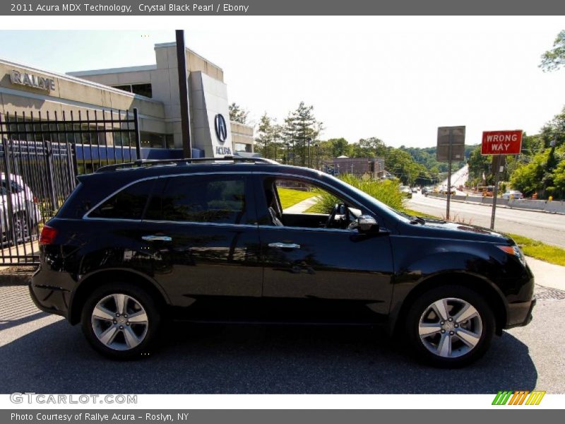 Crystal Black Pearl / Ebony 2011 Acura MDX Technology