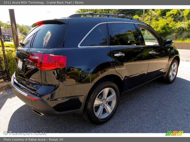 Crystal Black Pearl / Ebony 2011 Acura MDX Technology