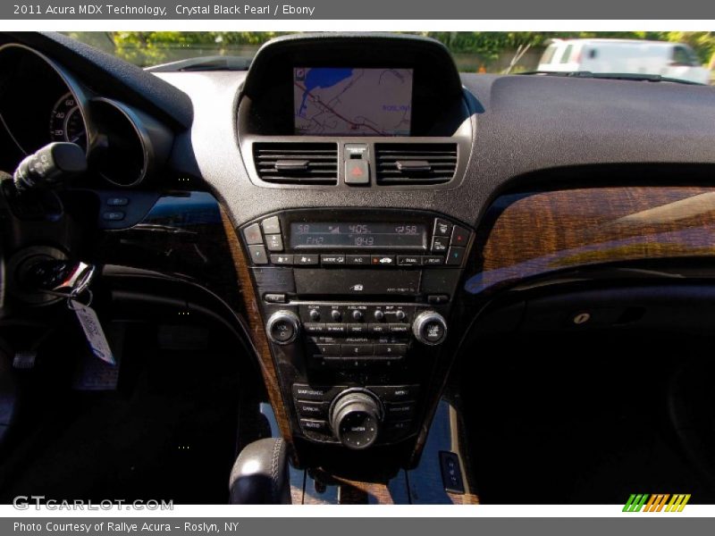 Crystal Black Pearl / Ebony 2011 Acura MDX Technology