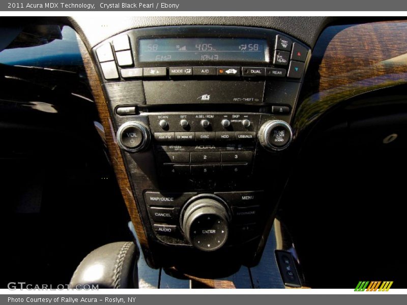 Crystal Black Pearl / Ebony 2011 Acura MDX Technology