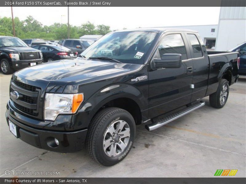 Tuxedo Black / Steel Grey 2014 Ford F150 STX SuperCab