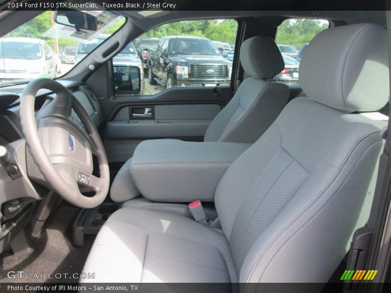 Tuxedo Black / Steel Grey 2014 Ford F150 STX SuperCab