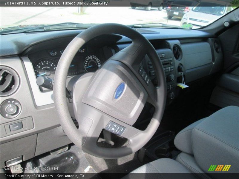 Tuxedo Black / Steel Grey 2014 Ford F150 STX SuperCab