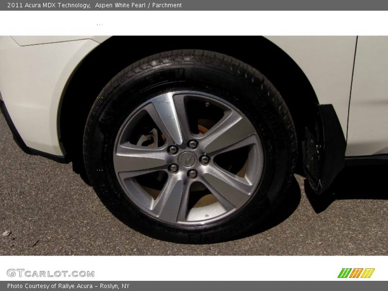 Aspen White Pearl / Parchment 2011 Acura MDX Technology