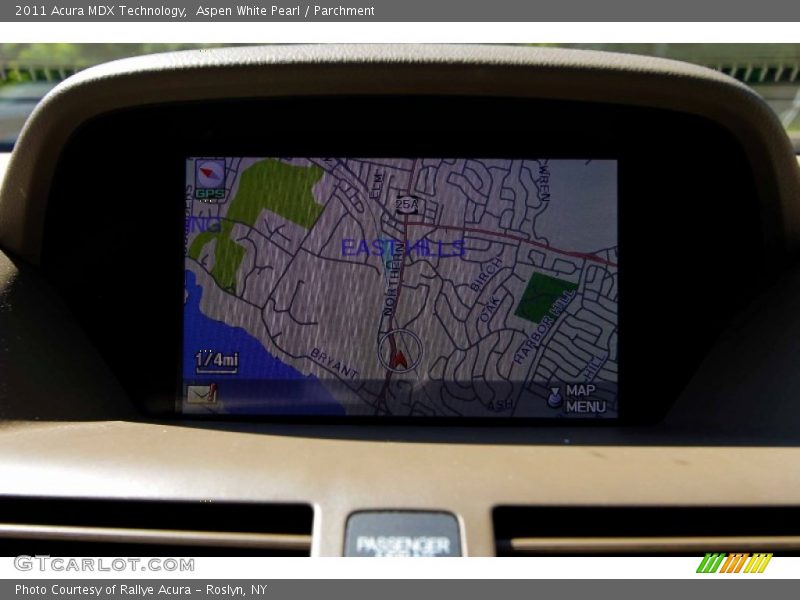 Aspen White Pearl / Parchment 2011 Acura MDX Technology