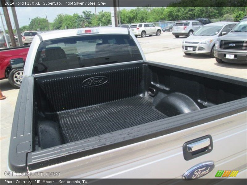 Ingot Silver / Steel Grey 2014 Ford F150 XLT SuperCab