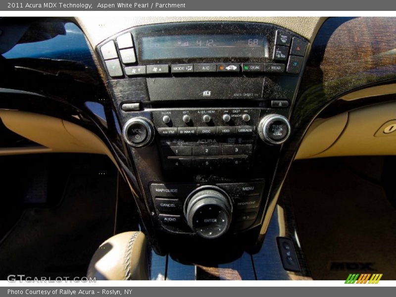 Aspen White Pearl / Parchment 2011 Acura MDX Technology