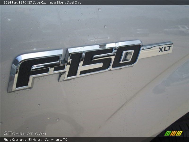 Ingot Silver / Steel Grey 2014 Ford F150 XLT SuperCab