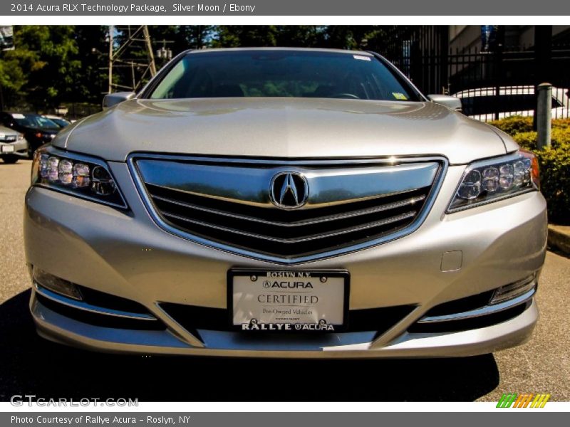 Silver Moon / Ebony 2014 Acura RLX Technology Package