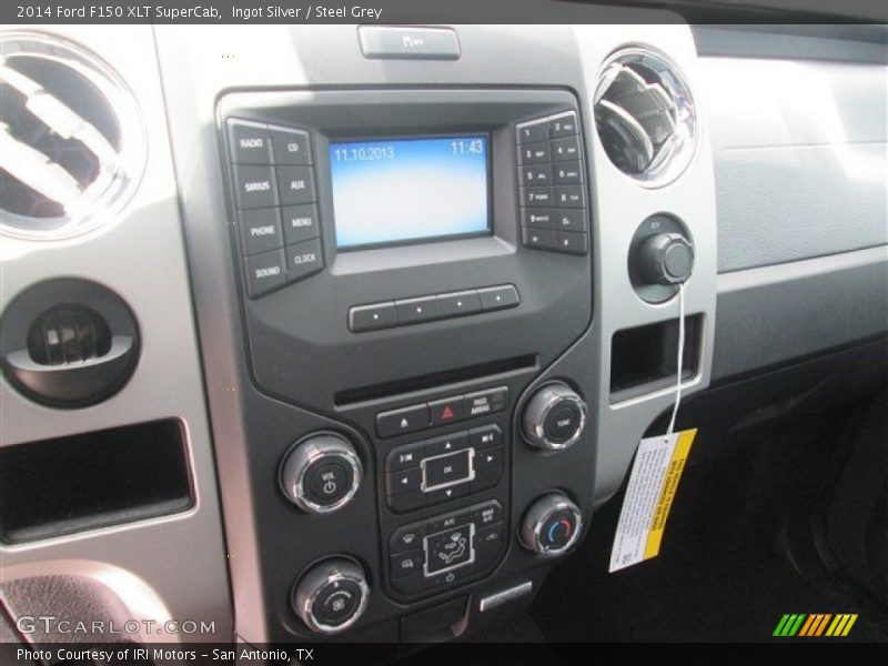 Ingot Silver / Steel Grey 2014 Ford F150 XLT SuperCab