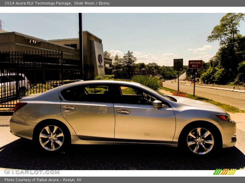Silver Moon / Ebony 2014 Acura RLX Technology Package