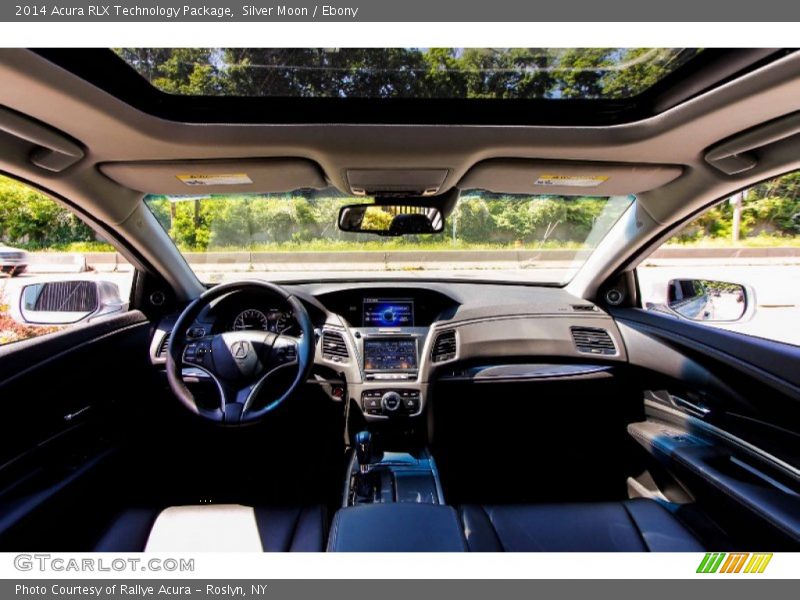 Silver Moon / Ebony 2014 Acura RLX Technology Package
