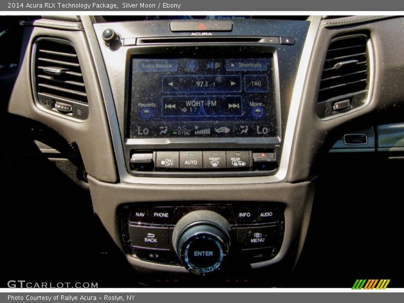 Silver Moon / Ebony 2014 Acura RLX Technology Package