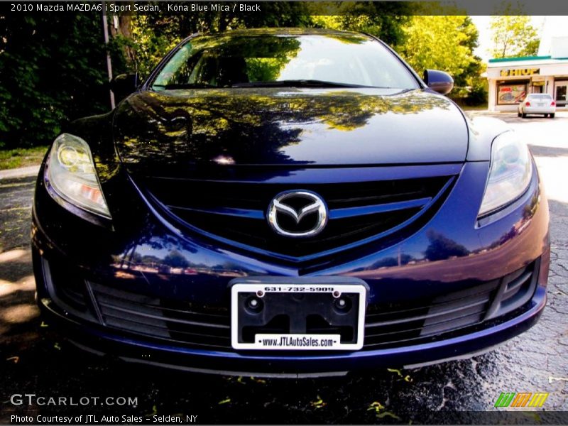 Kona Blue Mica / Black 2010 Mazda MAZDA6 i Sport Sedan