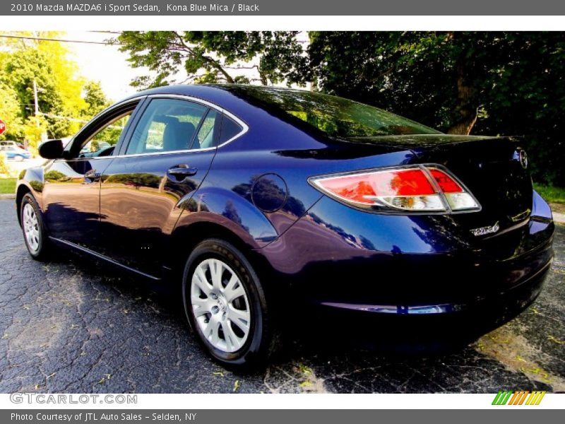 Kona Blue Mica / Black 2010 Mazda MAZDA6 i Sport Sedan