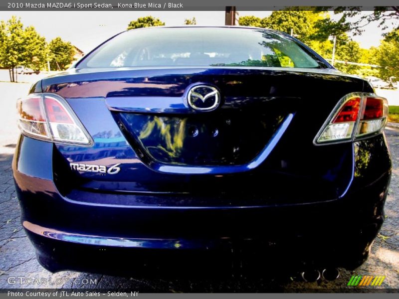Kona Blue Mica / Black 2010 Mazda MAZDA6 i Sport Sedan