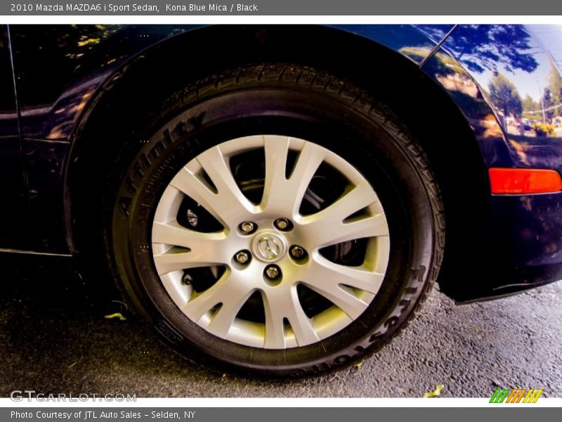 Kona Blue Mica / Black 2010 Mazda MAZDA6 i Sport Sedan