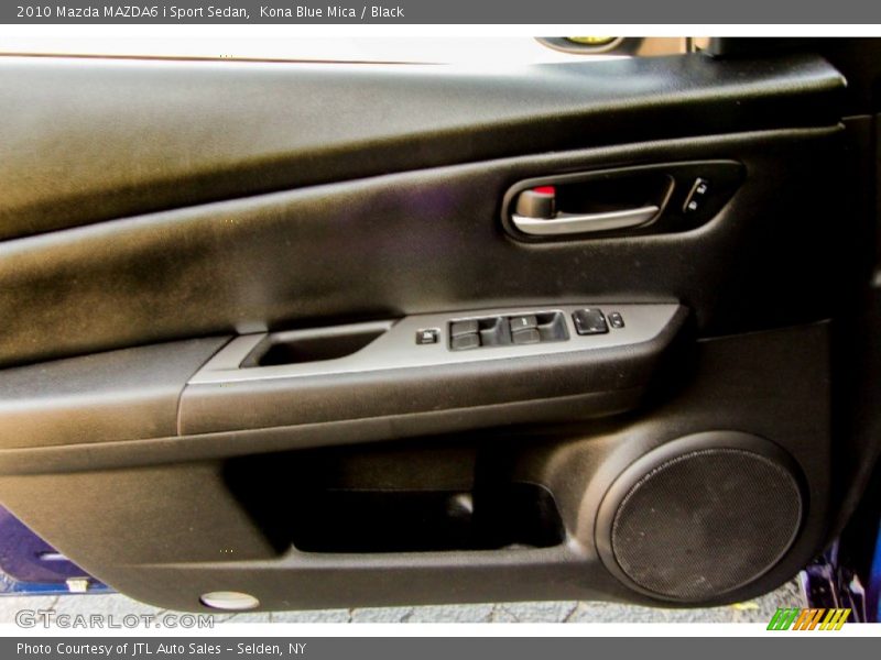 Kona Blue Mica / Black 2010 Mazda MAZDA6 i Sport Sedan