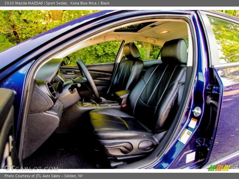 Kona Blue Mica / Black 2010 Mazda MAZDA6 i Sport Sedan