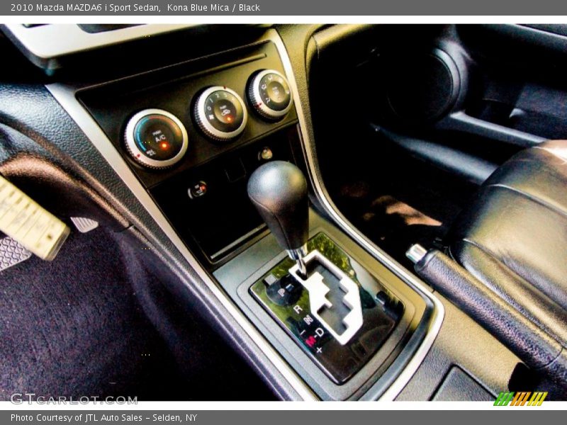 Kona Blue Mica / Black 2010 Mazda MAZDA6 i Sport Sedan