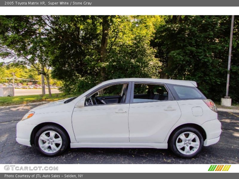 Super White / Stone Gray 2005 Toyota Matrix XR