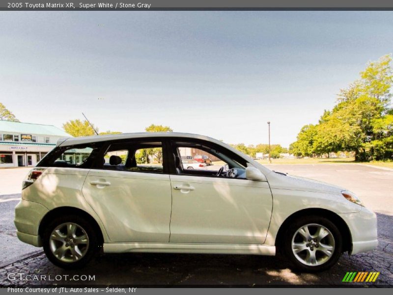 Super White / Stone Gray 2005 Toyota Matrix XR