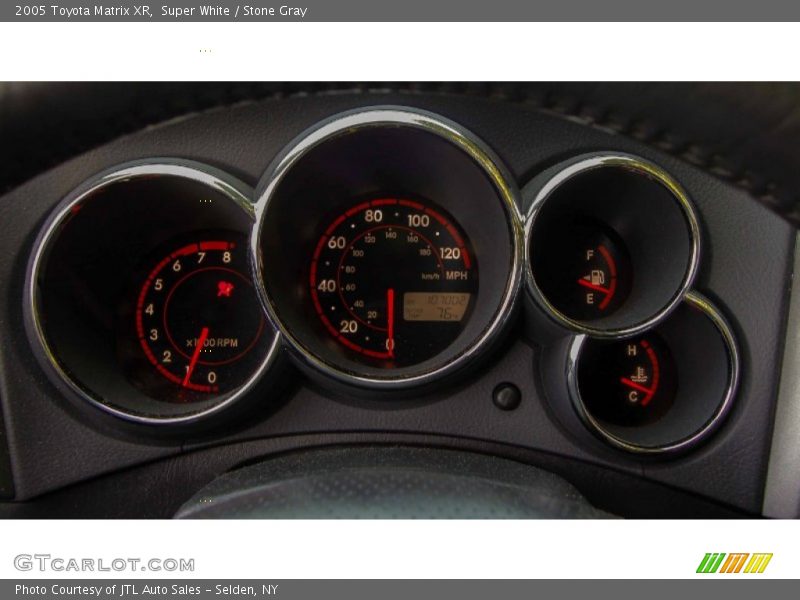 Super White / Stone Gray 2005 Toyota Matrix XR