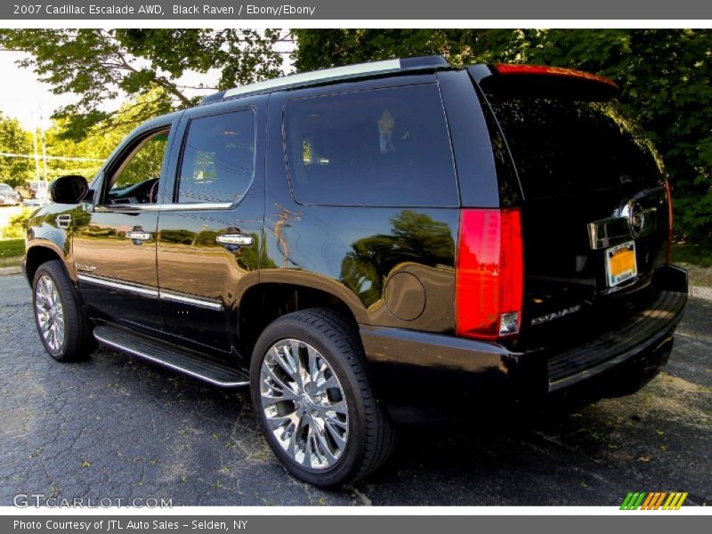 Black Raven / Ebony/Ebony 2007 Cadillac Escalade AWD