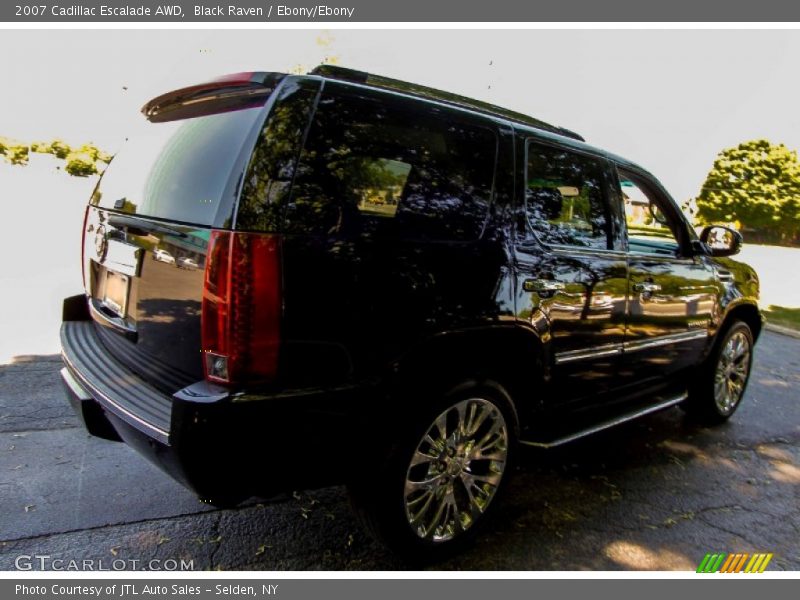 Black Raven / Ebony/Ebony 2007 Cadillac Escalade AWD