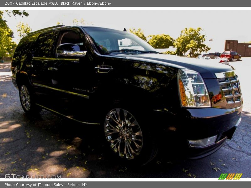 Black Raven / Ebony/Ebony 2007 Cadillac Escalade AWD