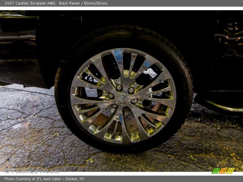 Black Raven / Ebony/Ebony 2007 Cadillac Escalade AWD