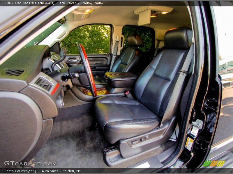 Black Raven / Ebony/Ebony 2007 Cadillac Escalade AWD
