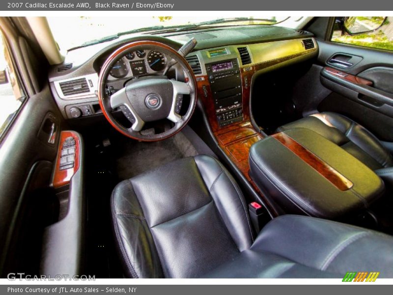Black Raven / Ebony/Ebony 2007 Cadillac Escalade AWD