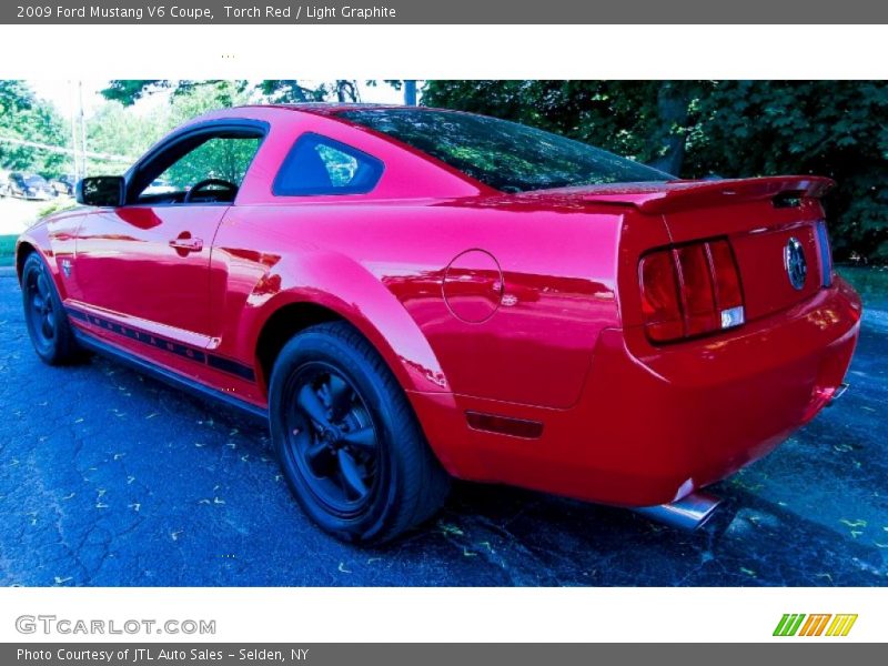 Torch Red / Light Graphite 2009 Ford Mustang V6 Coupe