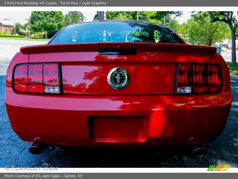 Torch Red / Light Graphite 2009 Ford Mustang V6 Coupe