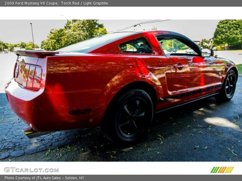 Torch Red / Light Graphite 2009 Ford Mustang V6 Coupe