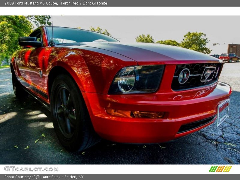 Torch Red / Light Graphite 2009 Ford Mustang V6 Coupe