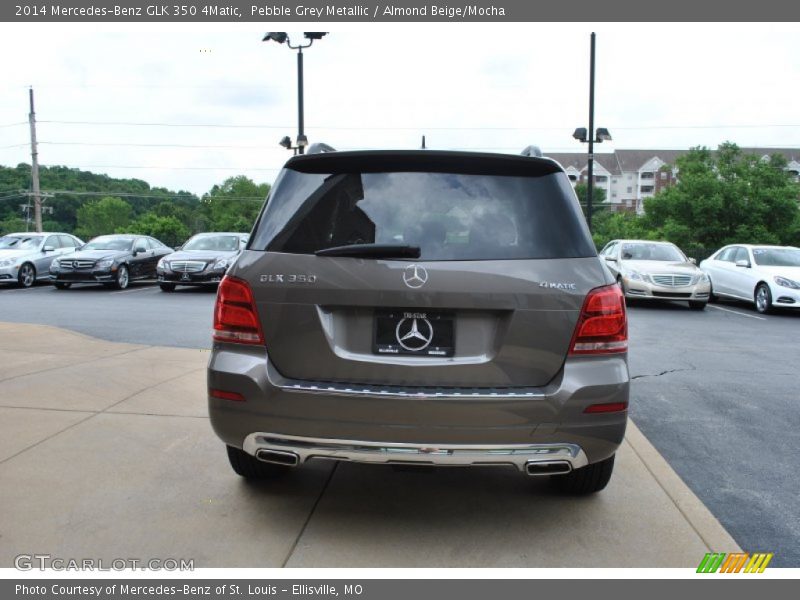 Pebble Grey Metallic / Almond Beige/Mocha 2014 Mercedes-Benz GLK 350 4Matic