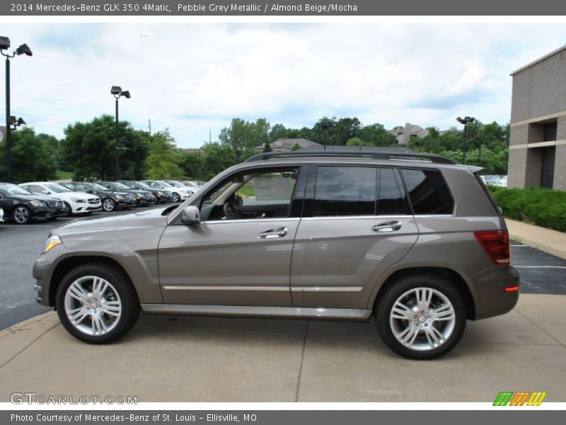 Pebble Grey Metallic / Almond Beige/Mocha 2014 Mercedes-Benz GLK 350 4Matic