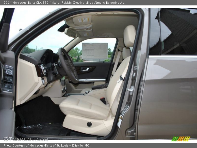 Pebble Grey Metallic / Almond Beige/Mocha 2014 Mercedes-Benz GLK 350 4Matic