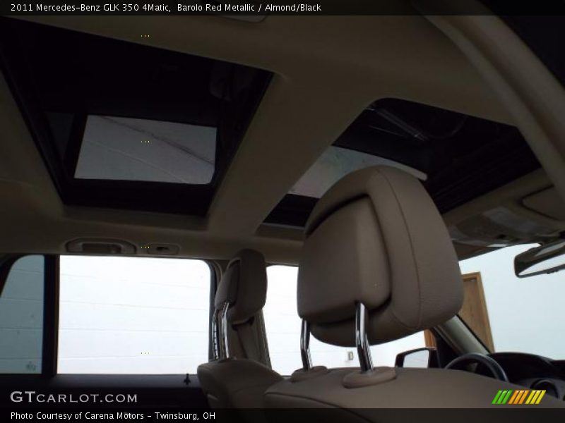 Barolo Red Metallic / Almond/Black 2011 Mercedes-Benz GLK 350 4Matic