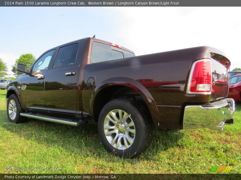 Western Brown / Longhorn Canyon Brown/Light Frost 2014 Ram 1500 Laramie Longhorn Crew Cab