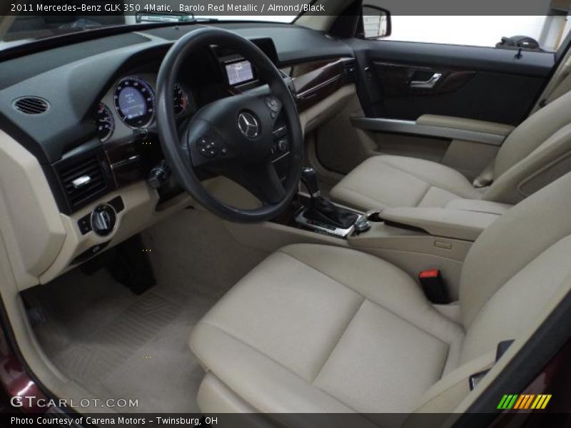 Barolo Red Metallic / Almond/Black 2011 Mercedes-Benz GLK 350 4Matic