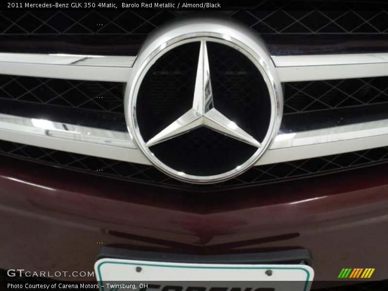 Barolo Red Metallic / Almond/Black 2011 Mercedes-Benz GLK 350 4Matic