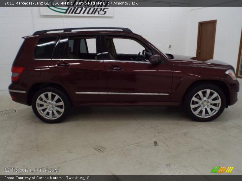 Barolo Red Metallic / Almond/Black 2011 Mercedes-Benz GLK 350 4Matic