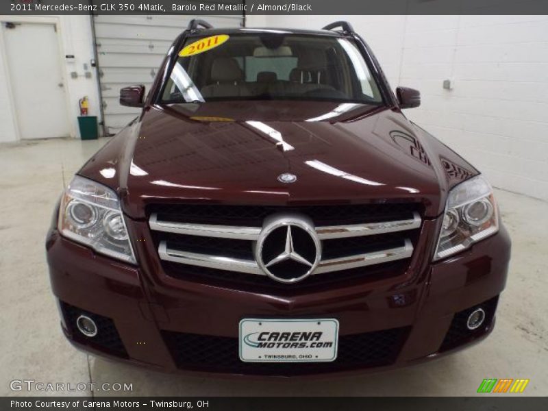 Barolo Red Metallic / Almond/Black 2011 Mercedes-Benz GLK 350 4Matic