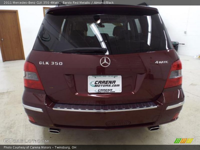 Barolo Red Metallic / Almond/Black 2011 Mercedes-Benz GLK 350 4Matic