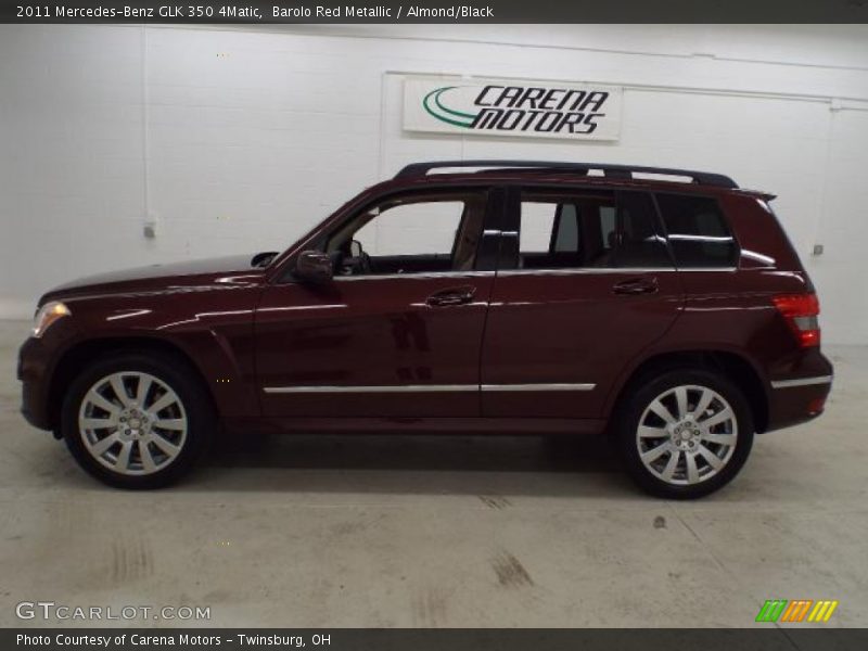 Barolo Red Metallic / Almond/Black 2011 Mercedes-Benz GLK 350 4Matic